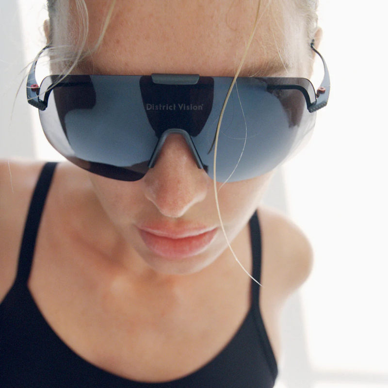 District Vision - Yusuke Alpine Blade Ti GraphiteD+ Onyx Mirror