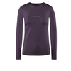 DistrictVision_Women'sLightweight_LongSleeveFittedTee_Plum_Front