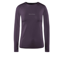 DistrictVision_Women'sLightweight_LongSleeveFittedTee_Plum_Front