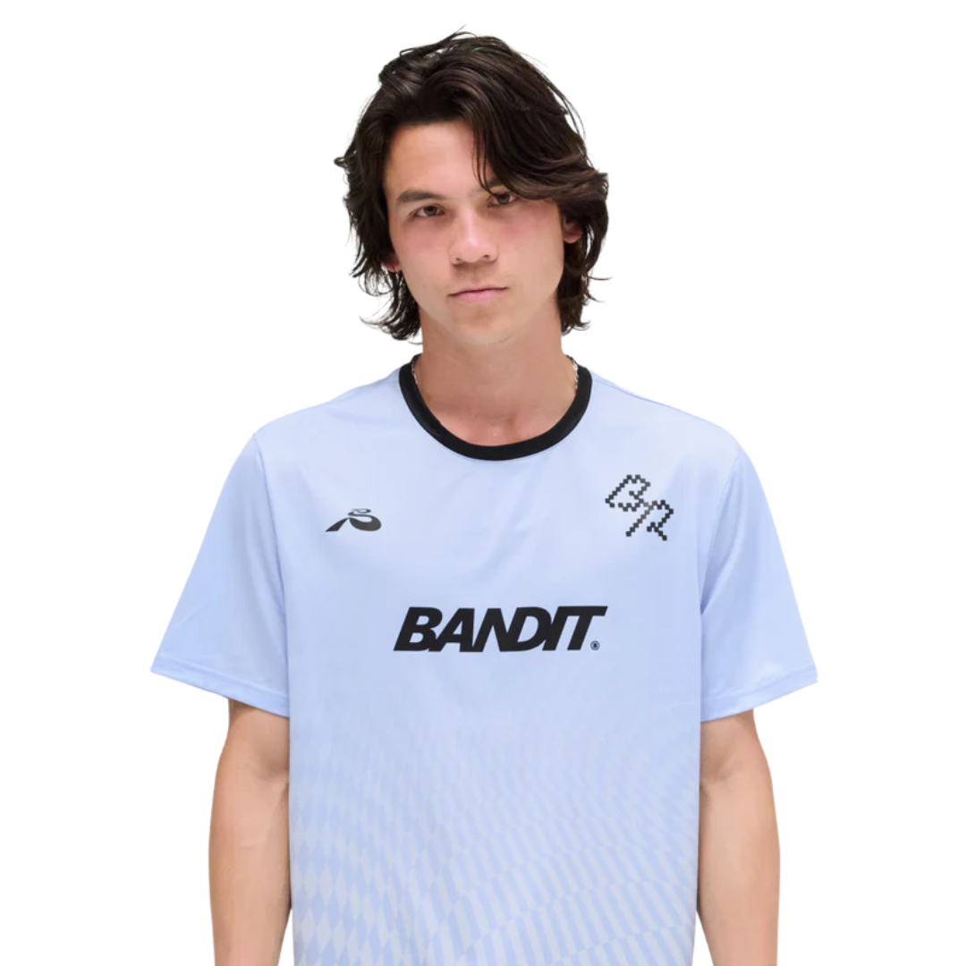 Bandit Running Drift™ Mosaic Performance Tee - Breeze Blue
