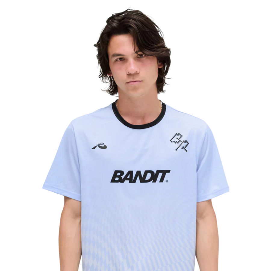 Bandit Running Drift™ Mosaic Performance Tee - Breeze Blue