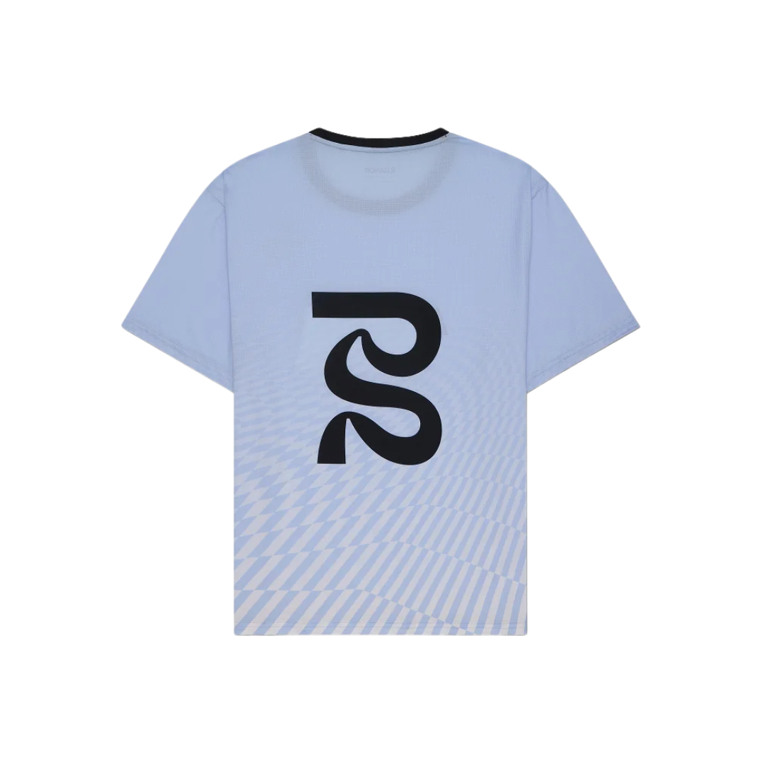Bandit Running Drift™ Mosaic Performance Tee - Breeze Blue