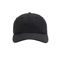 Bandit Running Embroidered Bandit Nylon Dad Hat - Black
