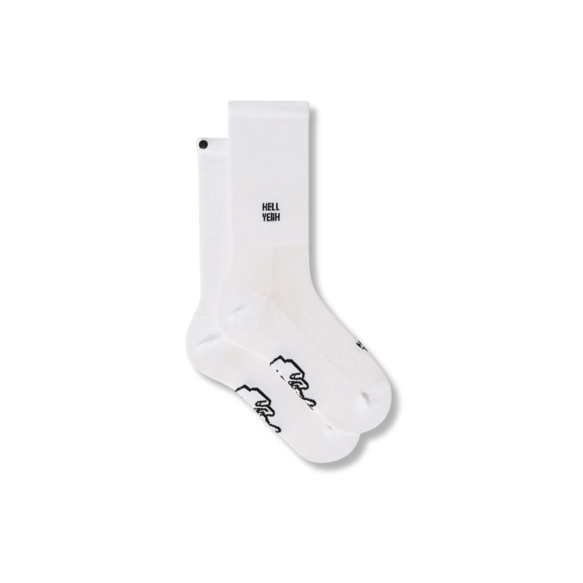 Fingerscrossed #CLASSIC ICONIC HELL YEAH WHITE SOCKS