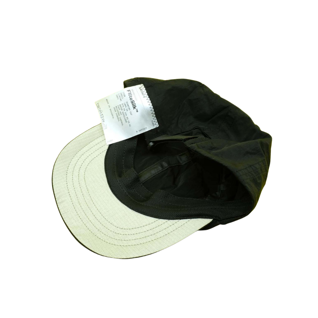 SatisfyRunning_FliteSilk_RunningCap_Offroad Black_Inside