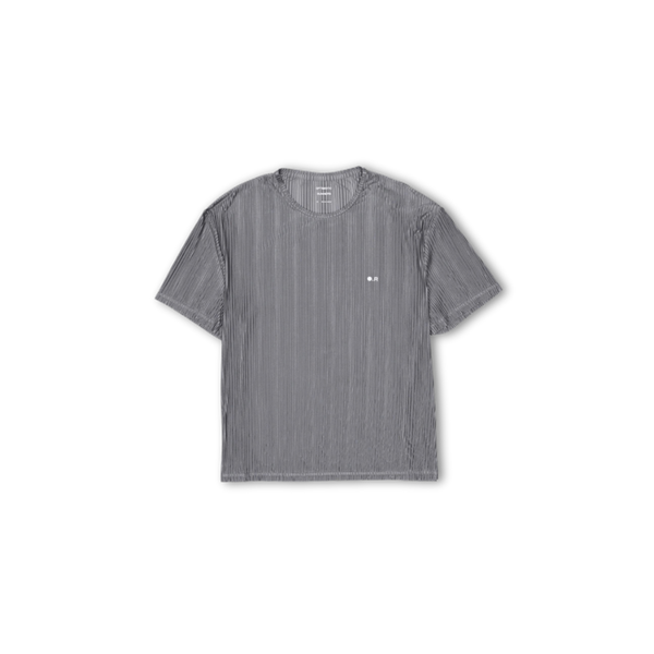 OPTIMISTIC RUNNER Glossy T-Shirt - GREY