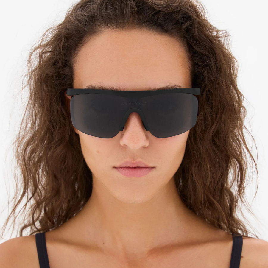 District Vision - Konoha Sun Sprinter BlackD+ Onyx Mirror