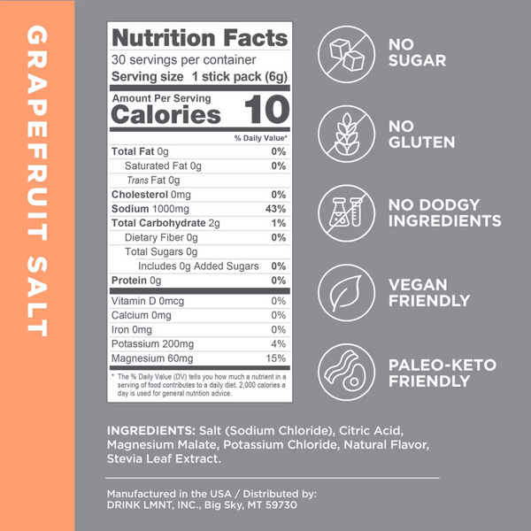 LMNTRechargeElectrolyteDrinkMix-GrapefruitSingle2