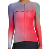 MAAP - Women's Blurred Out Pro Hex LS Jersey 2.0 - Red Mix