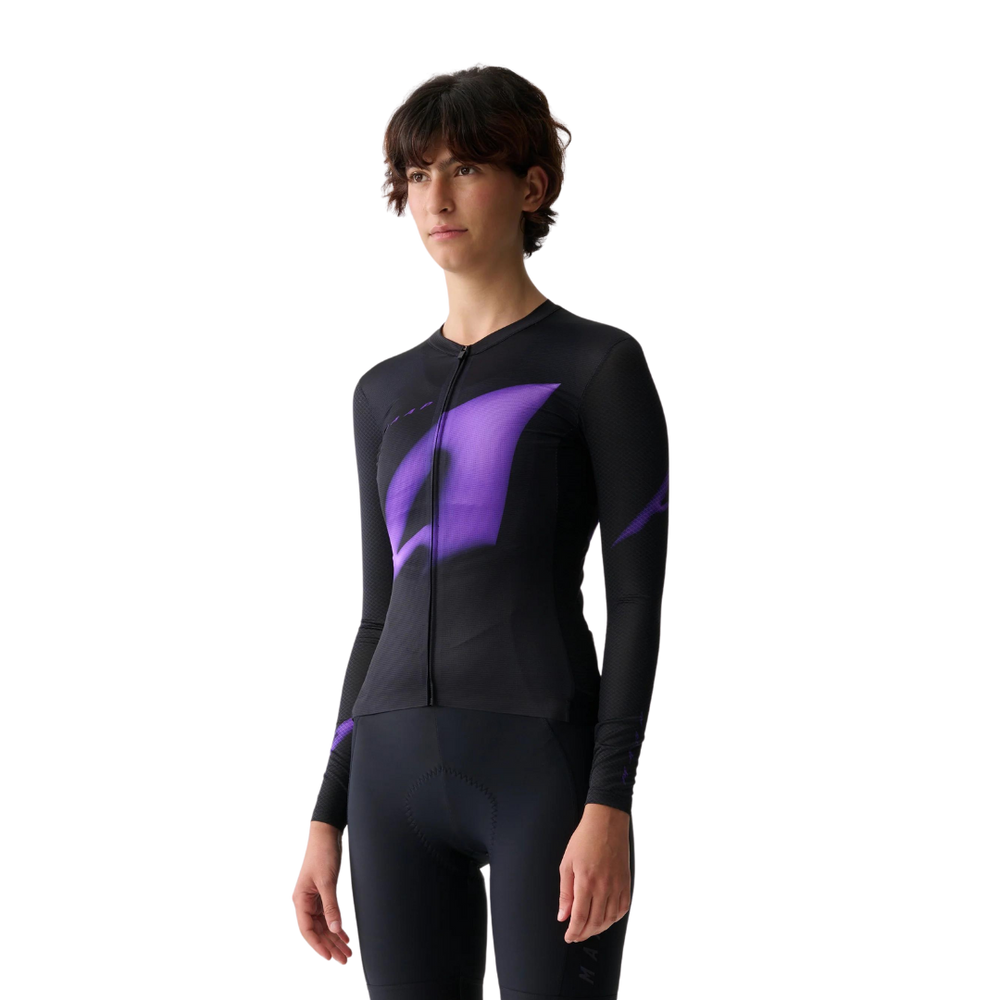 MAAP Women's Orbit Pro Air LS Jersey - Black