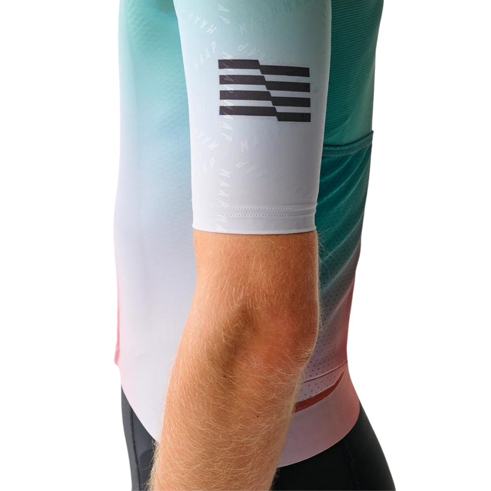 MAAP - Blurred Out Pro Hex Jersey 2.0 - Flame Mix2