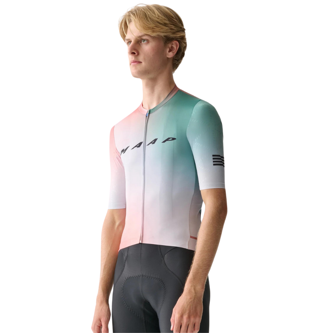 MAAP - Blurred Out Pro Hex Jersey 2.0 - Flame Mix3