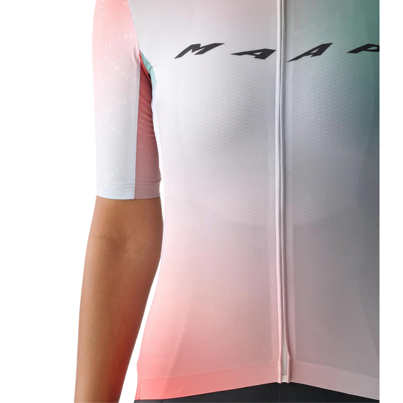 MAAP - Women's Blurred Out Pro Hex Jersey 2.0 - Flame Mix1