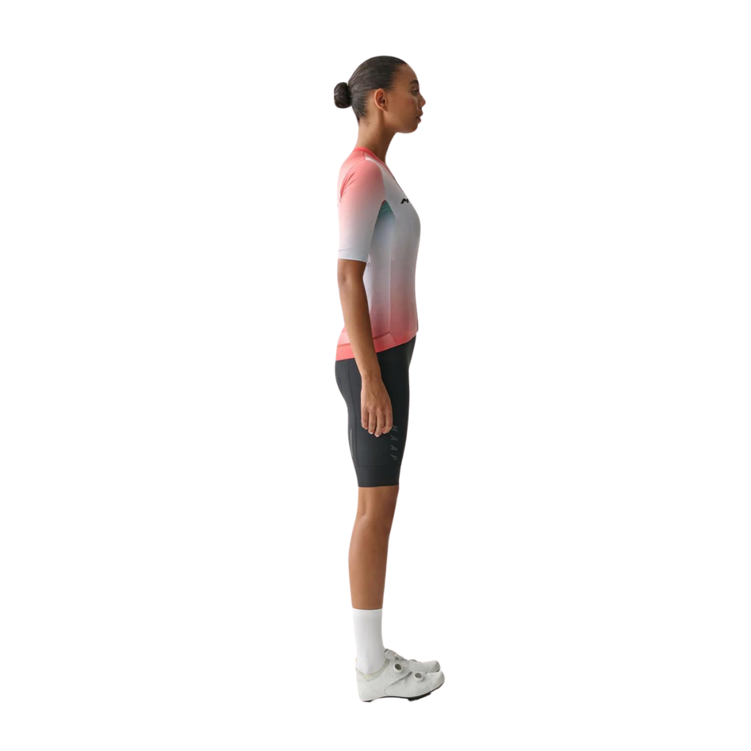 MAAP - Women's Blurred Out Pro Hex Jersey 2.0 - Flame Mix4