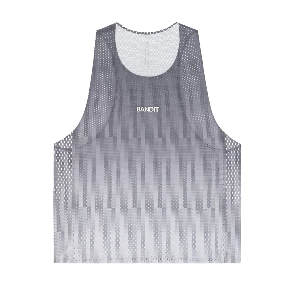 Bandit Running Shredder™ Shorty Race Singlet -Uneven Gradient Plaster