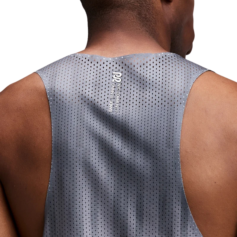 Bandit Running Shredder™ Shorty Race Singlet -Uneven Gradient Plaster