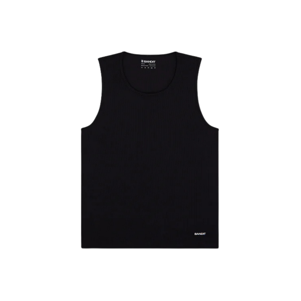 Bandit Running Men's Tassarib™ Vituccio Performance Tank - Black
