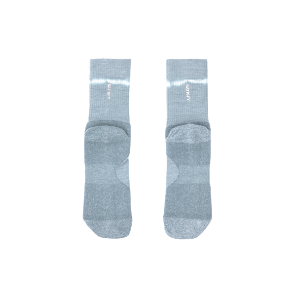 MerinoNylonTubeSocks-DustyBlueInkTie-Dye