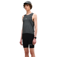 OPTIMISTIC RUNNERS Mesh Singlet DARK-GREY