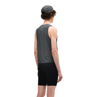OPTIMISTIC RUNNERS Mesh Singlet DARK-GREY