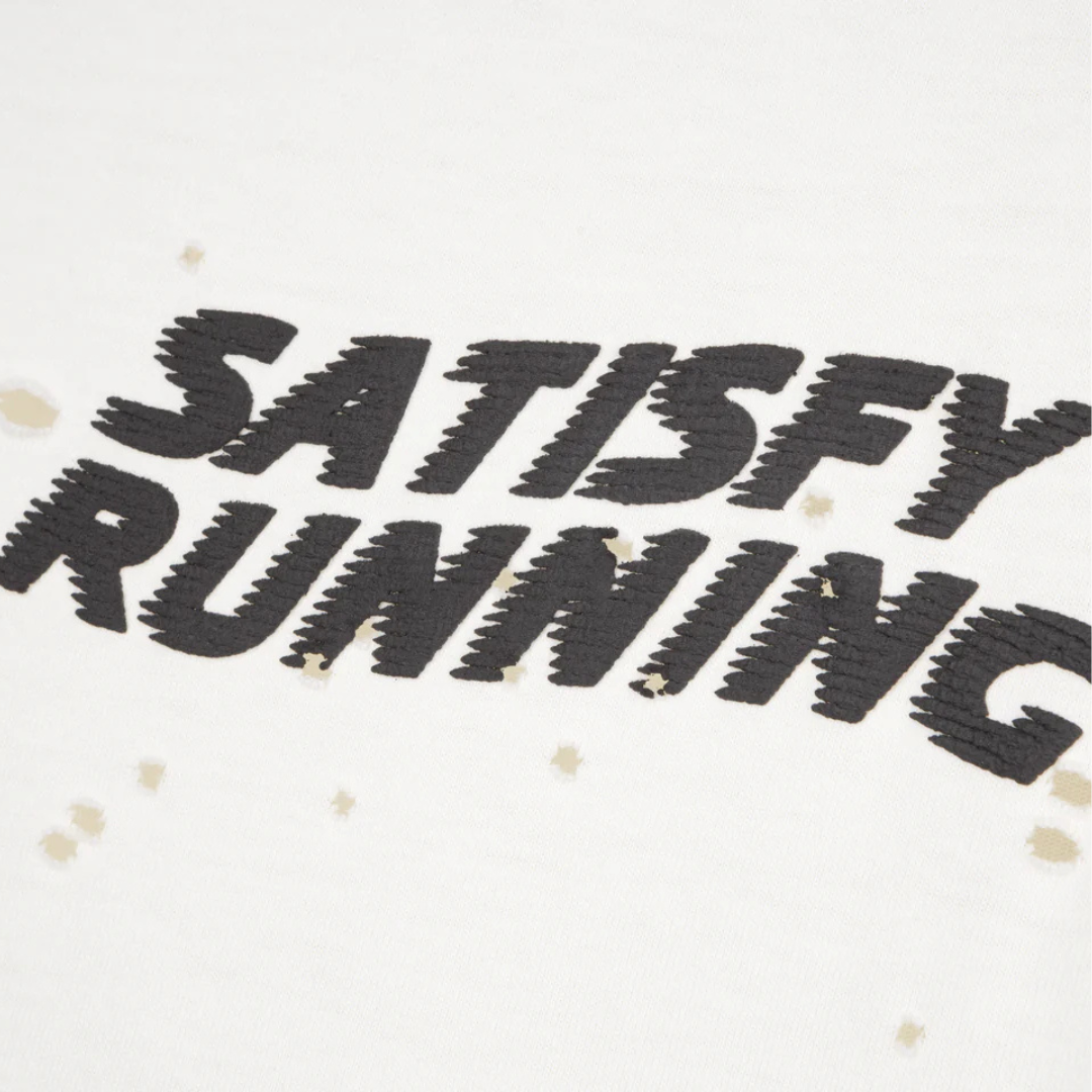 Satisfy Running MothTech T-Shirt - Off-White WA