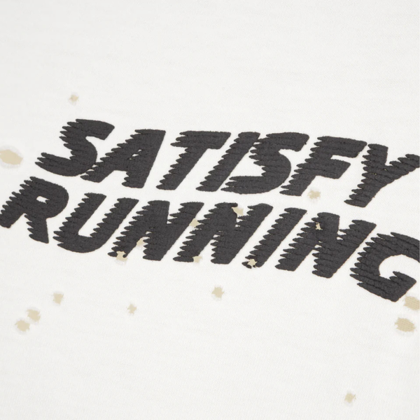 Satisfy Running MothTech T-Shirt - Off-White WA