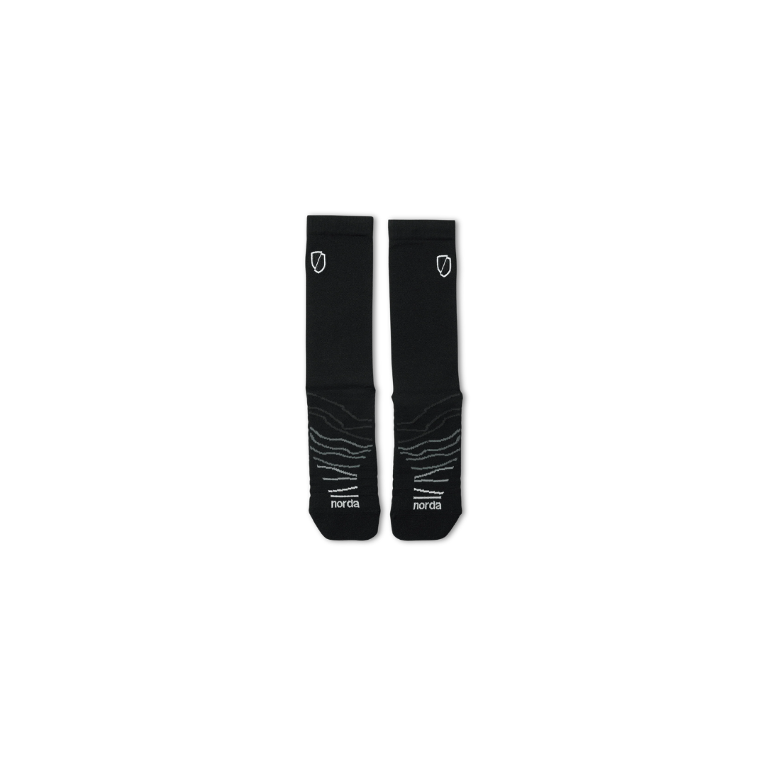 NORDA-PerformanceSockBLACK1