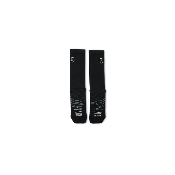 NORDA-PerformanceSockBLACK1