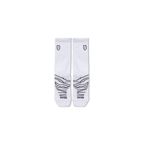 NORDA-PerformanceSockWHITE1