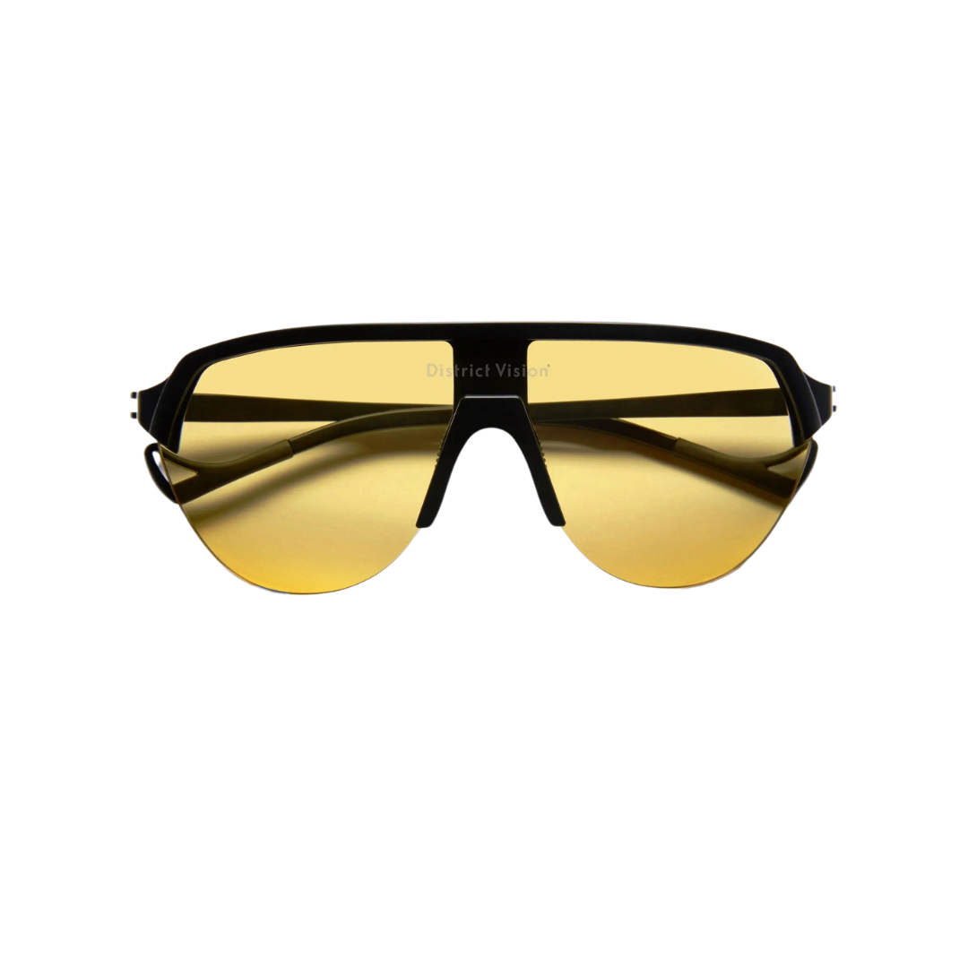 DistrictVision_NagataSpeedBlade_Black/D+ SportsYellow_Front