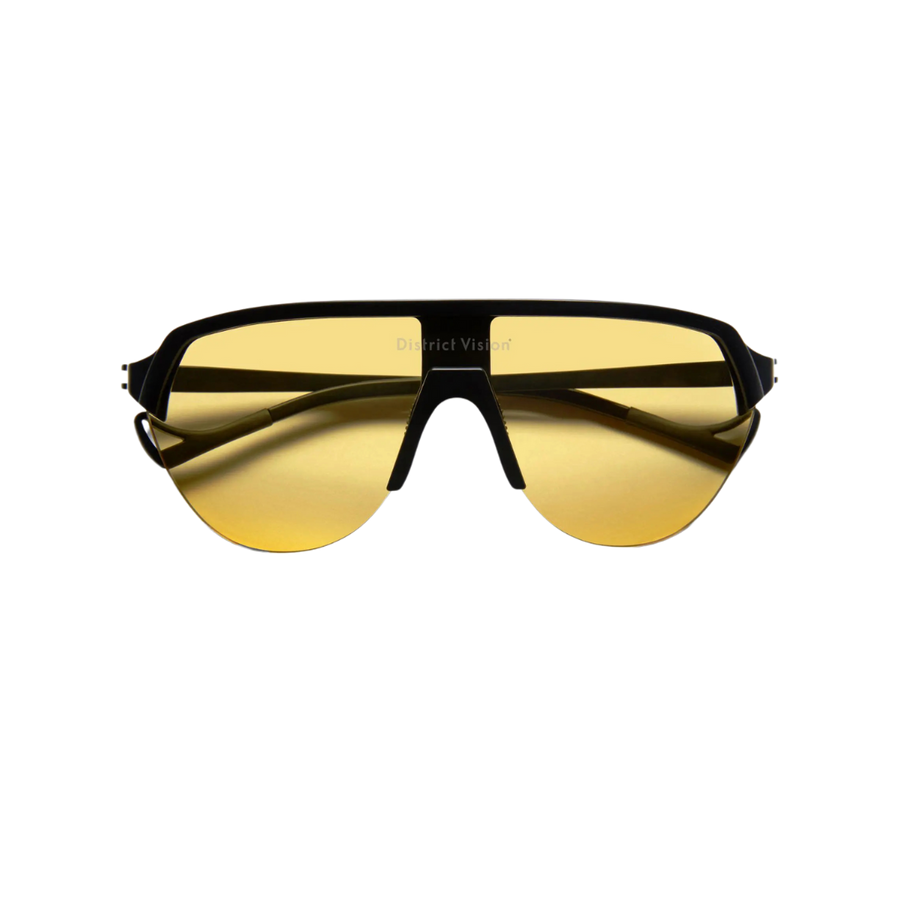 DistrictVision_NagataSpeedBlade_Black/D+ SportsYellow_Front