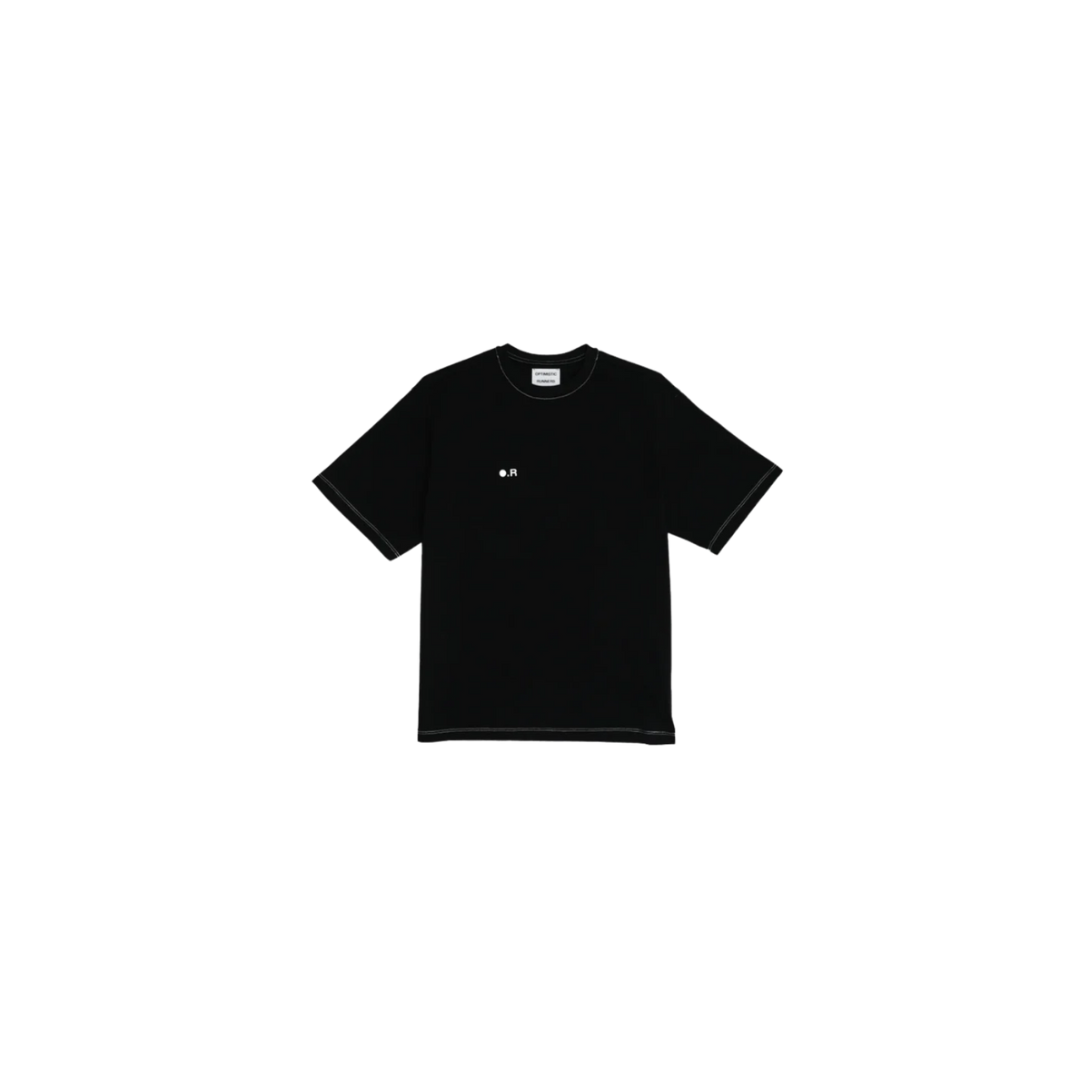 OPTIMISTIC RUNNER Cotton OR T-Shirt - BLACK