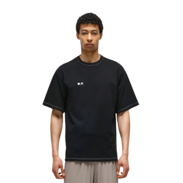 OPTIMISTIC RUNNER Cotton OR T-Shirt - BLACK