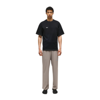 OPTIMISTIC RUNNER Cotton OR T-Shirt - BLACK