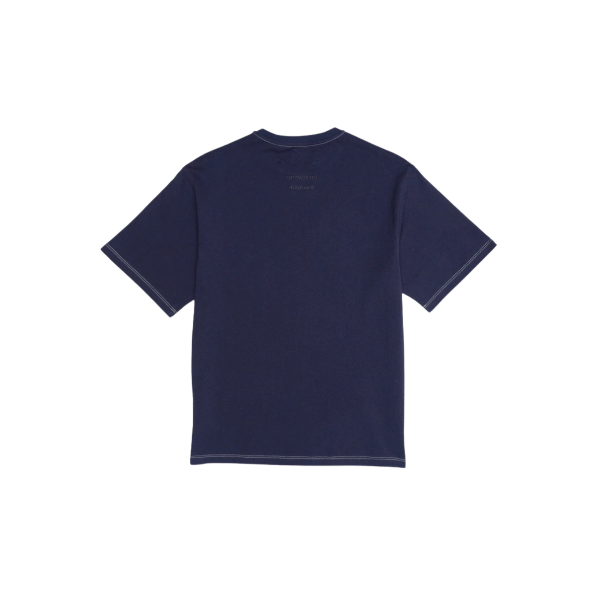 OPTIMISTIC RUNNER Cotton OR T-Shirt - BLUEBERRY