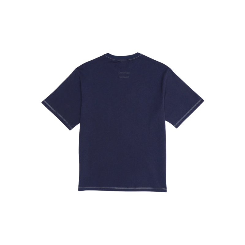 OPTIMISTIC RUNNER Cotton OR T-Shirt - BLUEBERRY