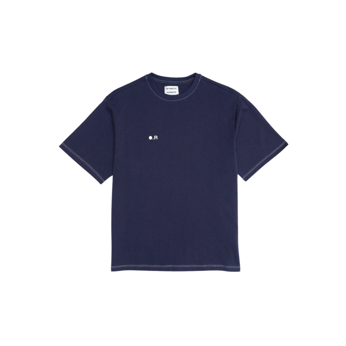 OPTIMISTIC RUNNER Cotton OR T-Shirt - BLUEBERRY