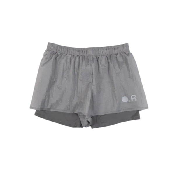 OPTIMISTICRUNNERSGlossyRipstopShorts-LightGrey1