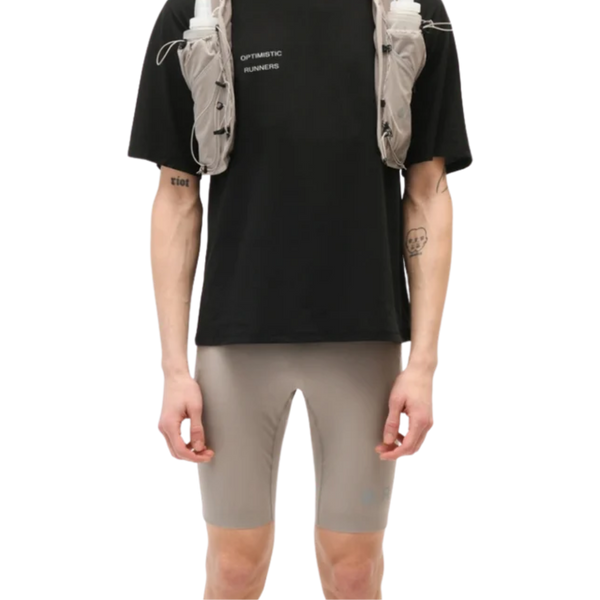 OPTIMISTIC RUNNER Short Tights - CAMEL