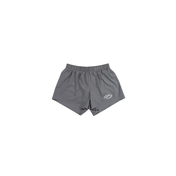 OPTIMISTIC RUNNERS Performance Perforated Shorts GREY