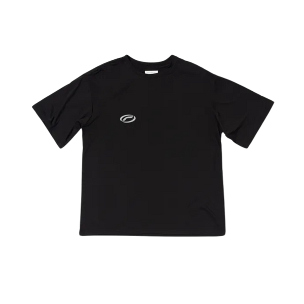 OPTIMISTIC RUNNERS Recycled Oversized T-Shirt BLACK1