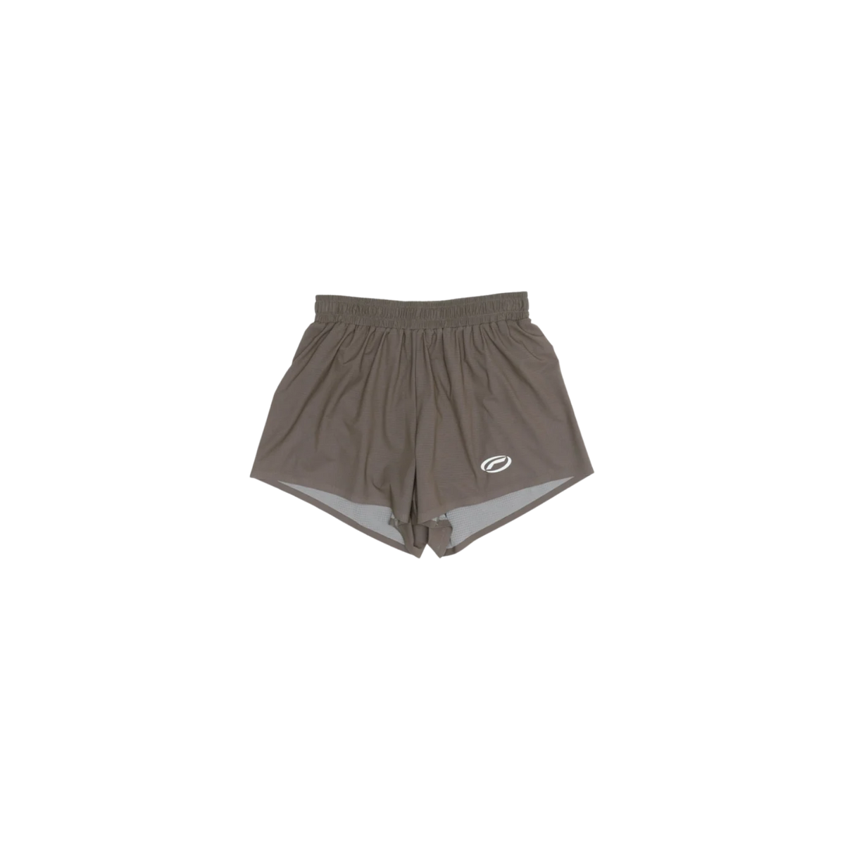OPTIMISTIC RUNNER Perforated Shorts - CAMEL