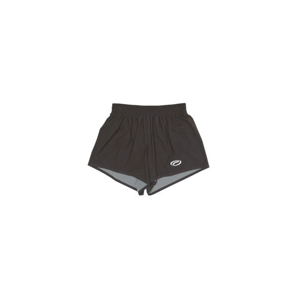 OPTIMISTIC RUNNER Perforated Shorts - Dark Brown