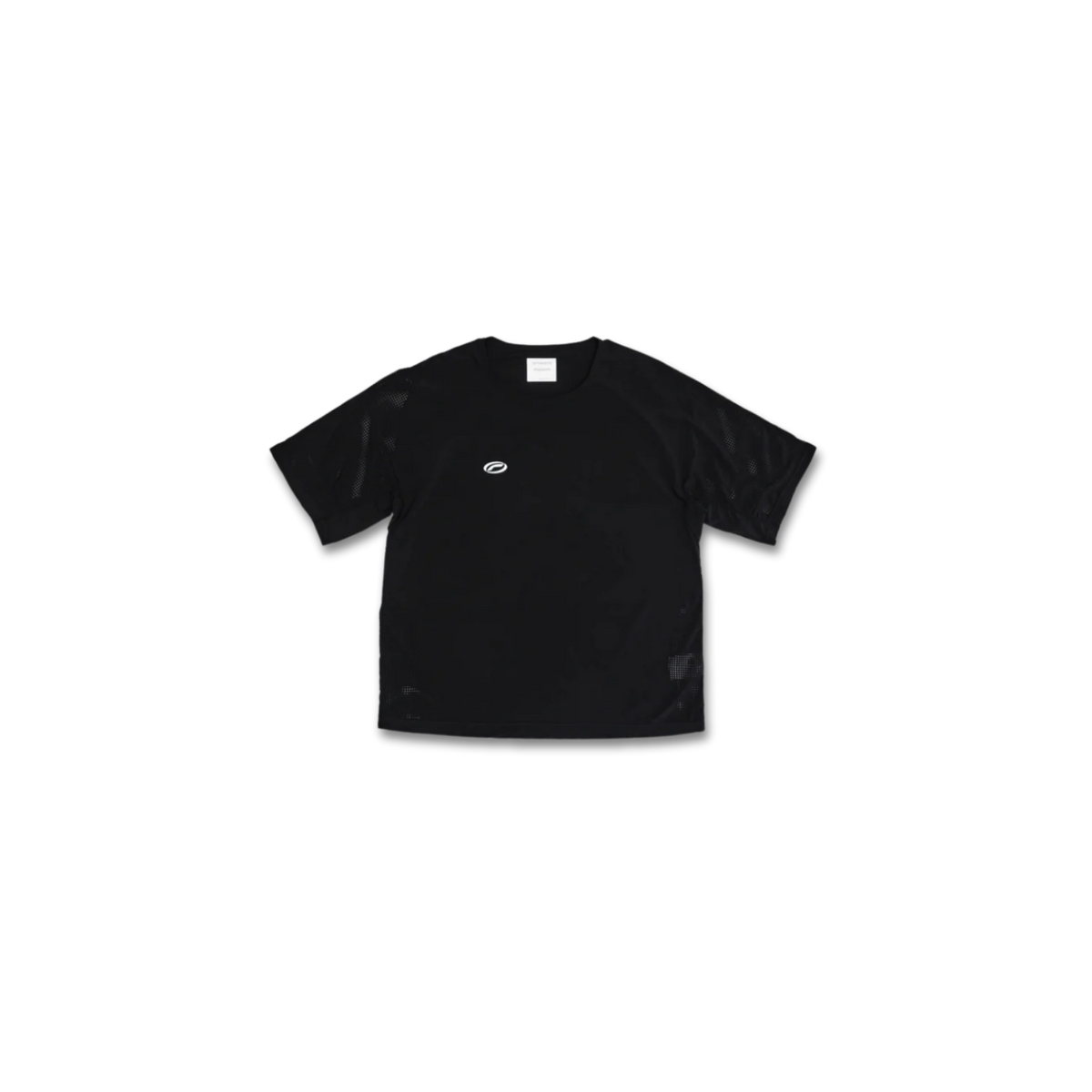 OPTIMISTIC RUNNER Perforated T-Shirt - BLACK