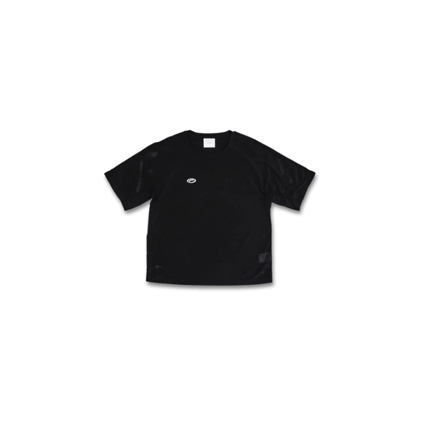 OPTIMISTIC RUNNER Perforated T-Shirt - BLACK
