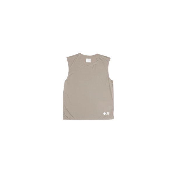 OPTIMISTIC RUNNER Recycled OR Tank Top - CAMEL