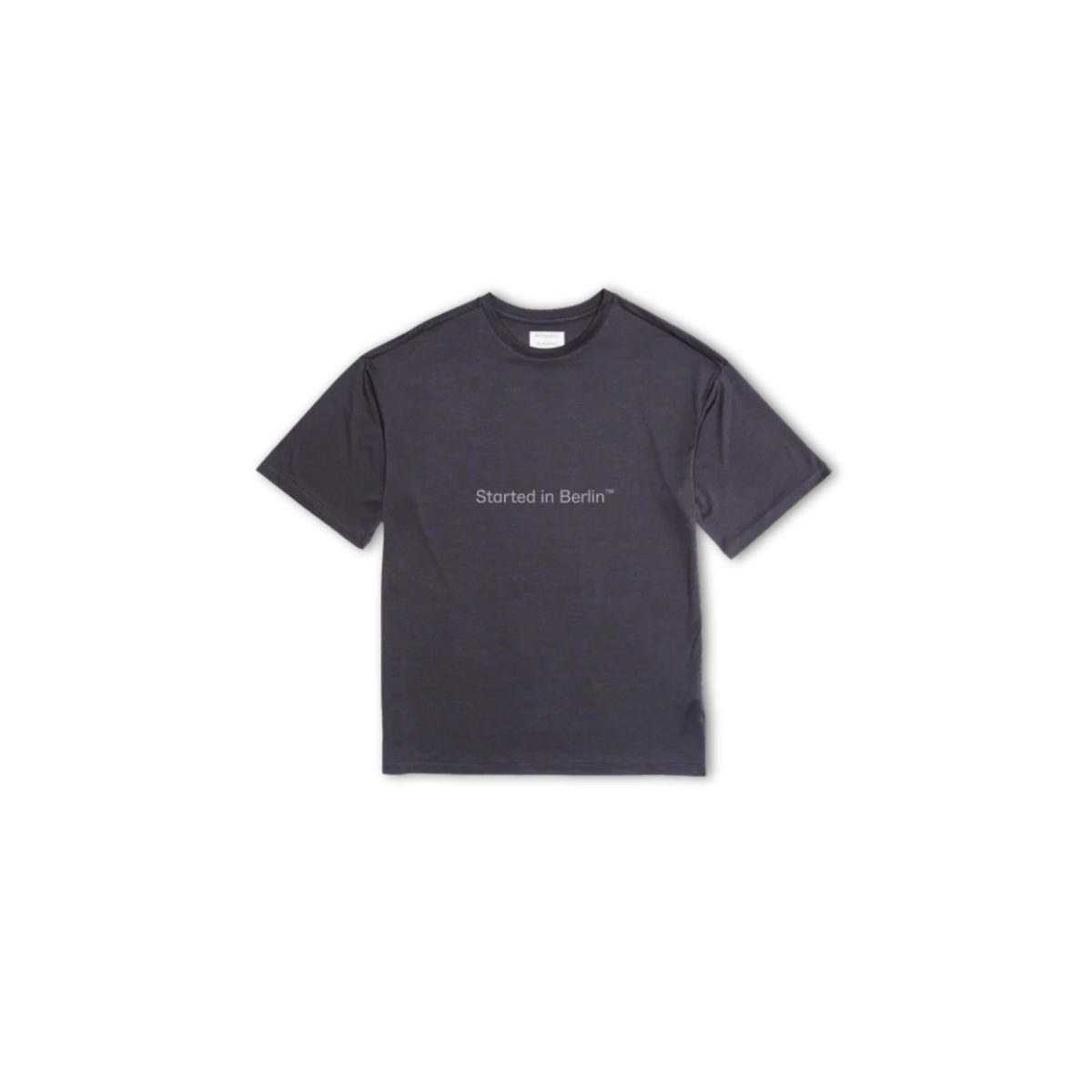 OPTIMISTIC RUNNER Recycled Started In Berlin™ T-Shirt - BLUEBERRY