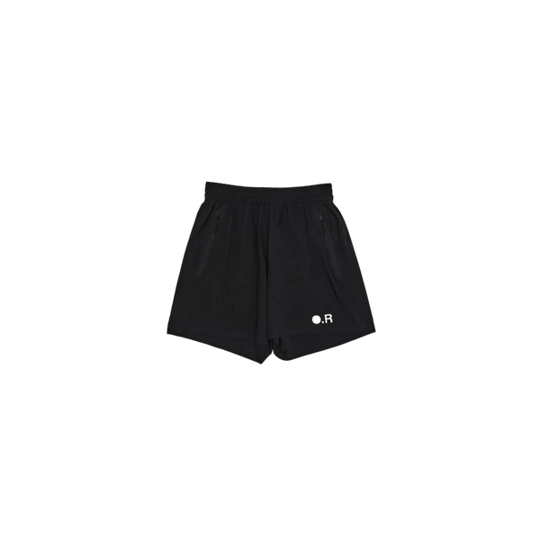 OPTIMISTIC RUNNER Relaxed Shorts - BLACK