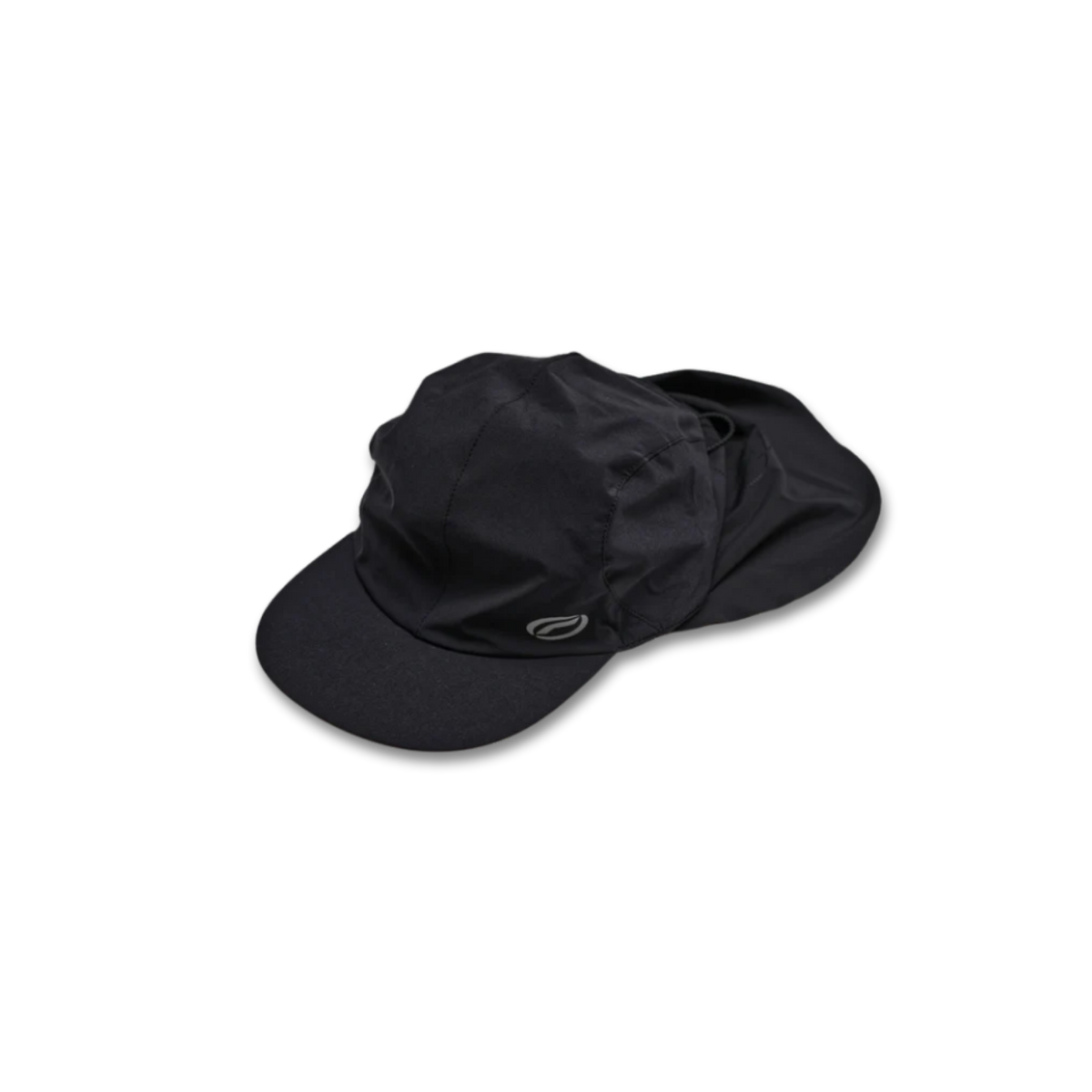 OPTIMISTIC RUNNER Sun Flap Cap - BLACK