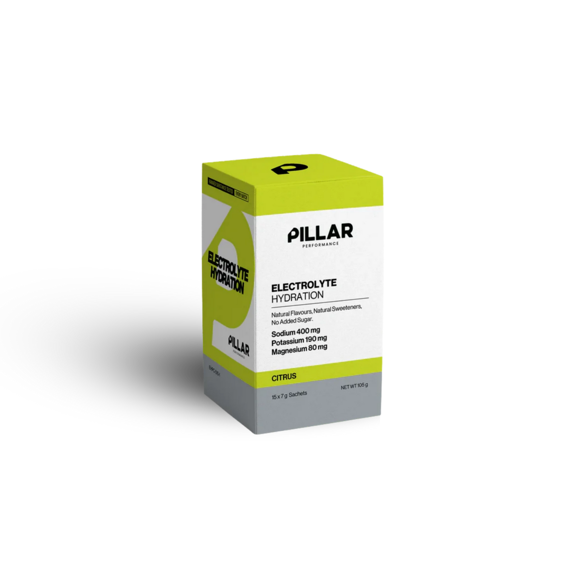 PILLAR ELECTROLYTE HYDRATION - Citrus (Box of 15 Sachets)